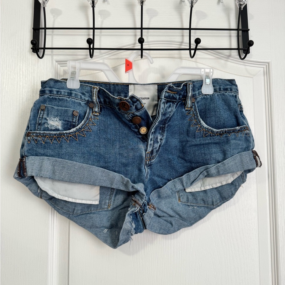 One Teaspoon Bandit Jean Shorts